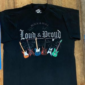 Vintage Loud and Proud T-Shirt Rock and Roll